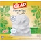 Glad 13 gal Trash Bags, 24 in x 27.38 in, Extra Heavy-Duty, .95 Mil, White 78900BX - alternate 10